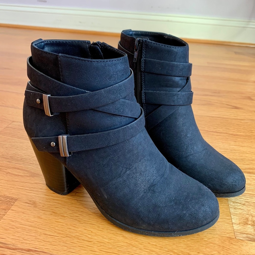 Black booties